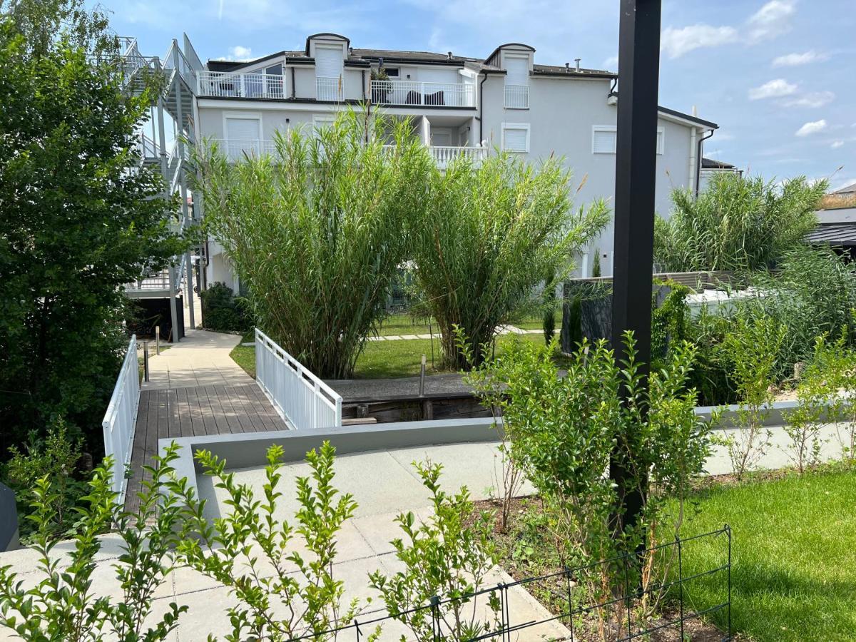 25H Spa-Residenz Pools In & Out, Private Garden & Beach Neusiedl am See Exterior foto